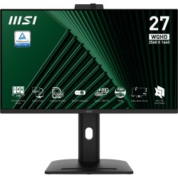 Buy MSI PRO MP275QPDGDE - 27in IPS WQHD (2560x1440) 100Hz 4ms GTG - Black, Heigh... in Cyprus, Nicosia, Limassol, Larnaka, Pafos