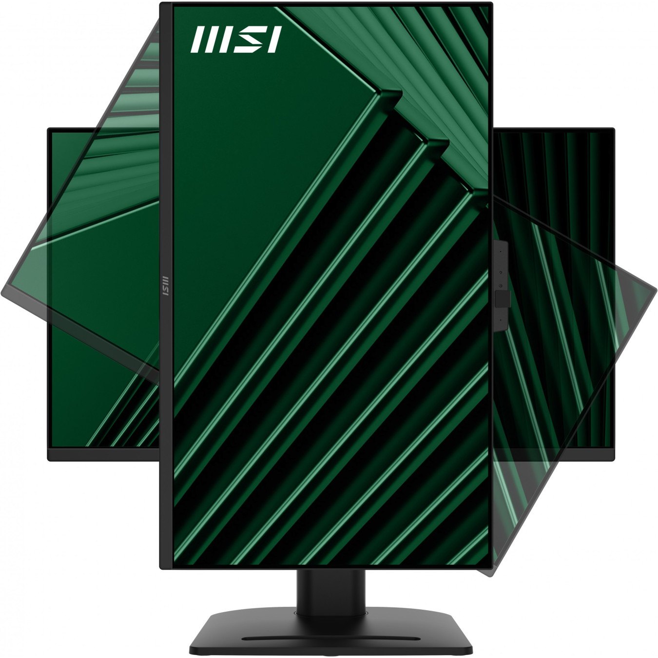 MSI PRO MP275QPDGDE - 27in IPS WQHD (2560x1440) 100Hz 4ms GTG - Black, Height-Adjustable, VESA, DP/HDMI