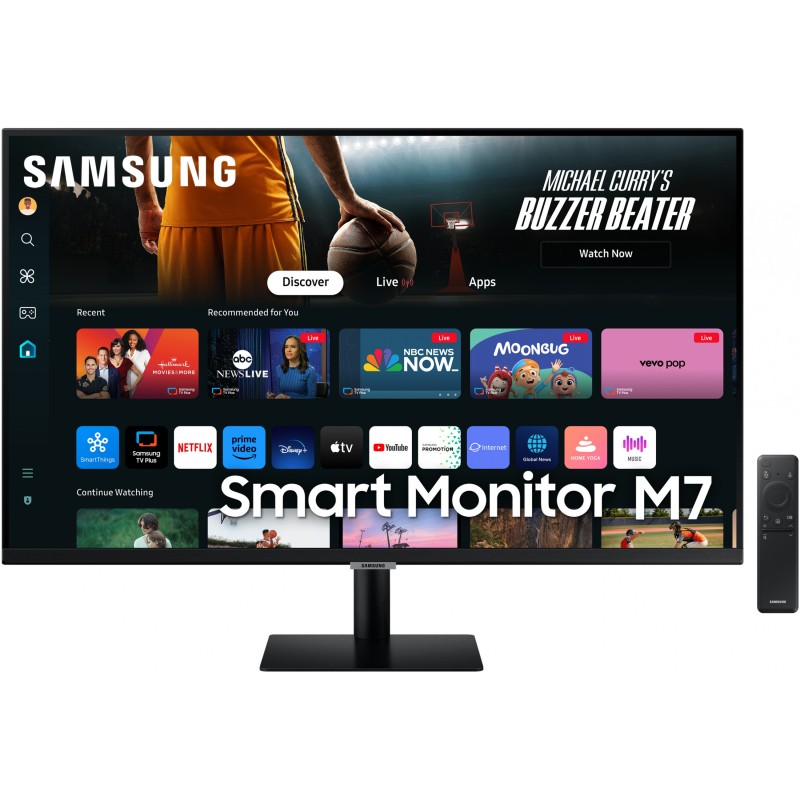 Buy Samsung LS32DM700UUXEN - 32" 4K UHD VA Monitor, 60Hz 4ms, USB-C PD65W, HDMI ... in Cyprus, Nicosia, Limassol, Larnaka, Pafos