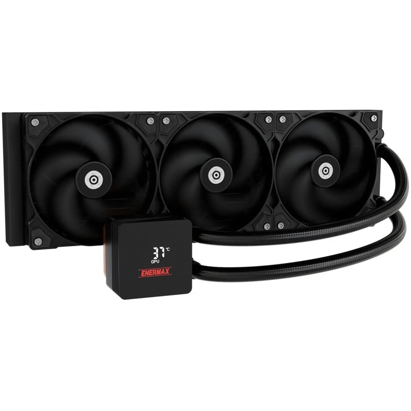Buy Enermax LIQMAX IV 360 AIO Liquid CPU Cooler - ELC-LMIV360-SF - 360mm, 3x120m... in Cyprus, Nicosia, Limassol, Larnaka, Pafos