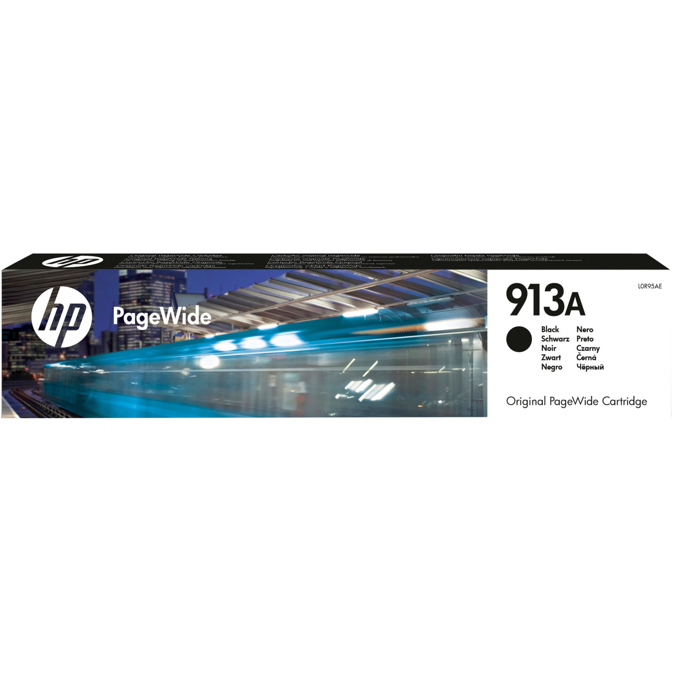 HP 913A L0R95AE - Original Black PageWide Ink Cartridge, 64 ml, Standard Yield (3500 pages) — Buy in Cyprus with Fast Delivery