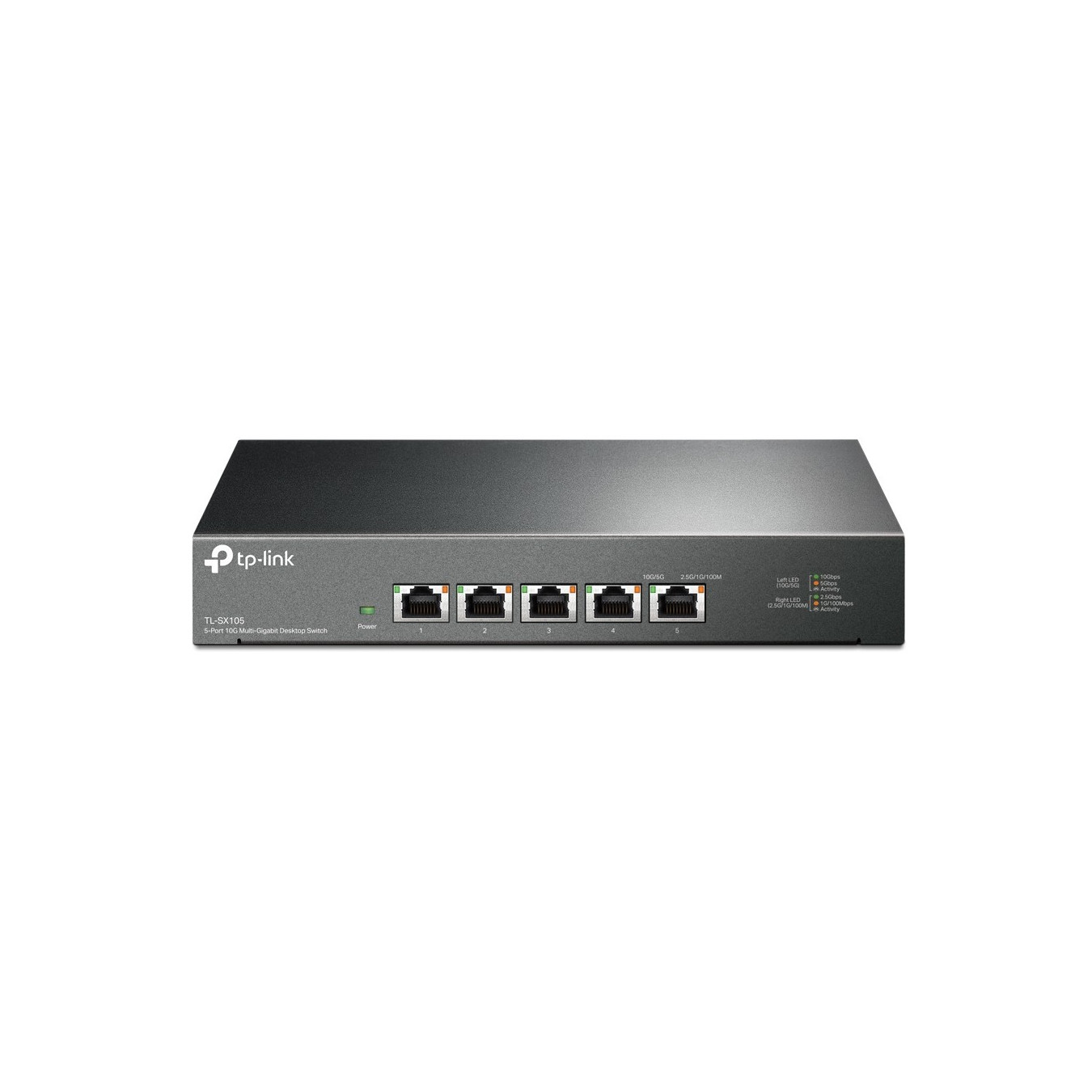 TP-Link TL-SX105 - 5-Port 10G Multi-Gigabit Unmanaged Desktop Switch (Black) — Buy in Cyprus with Fast Delivery