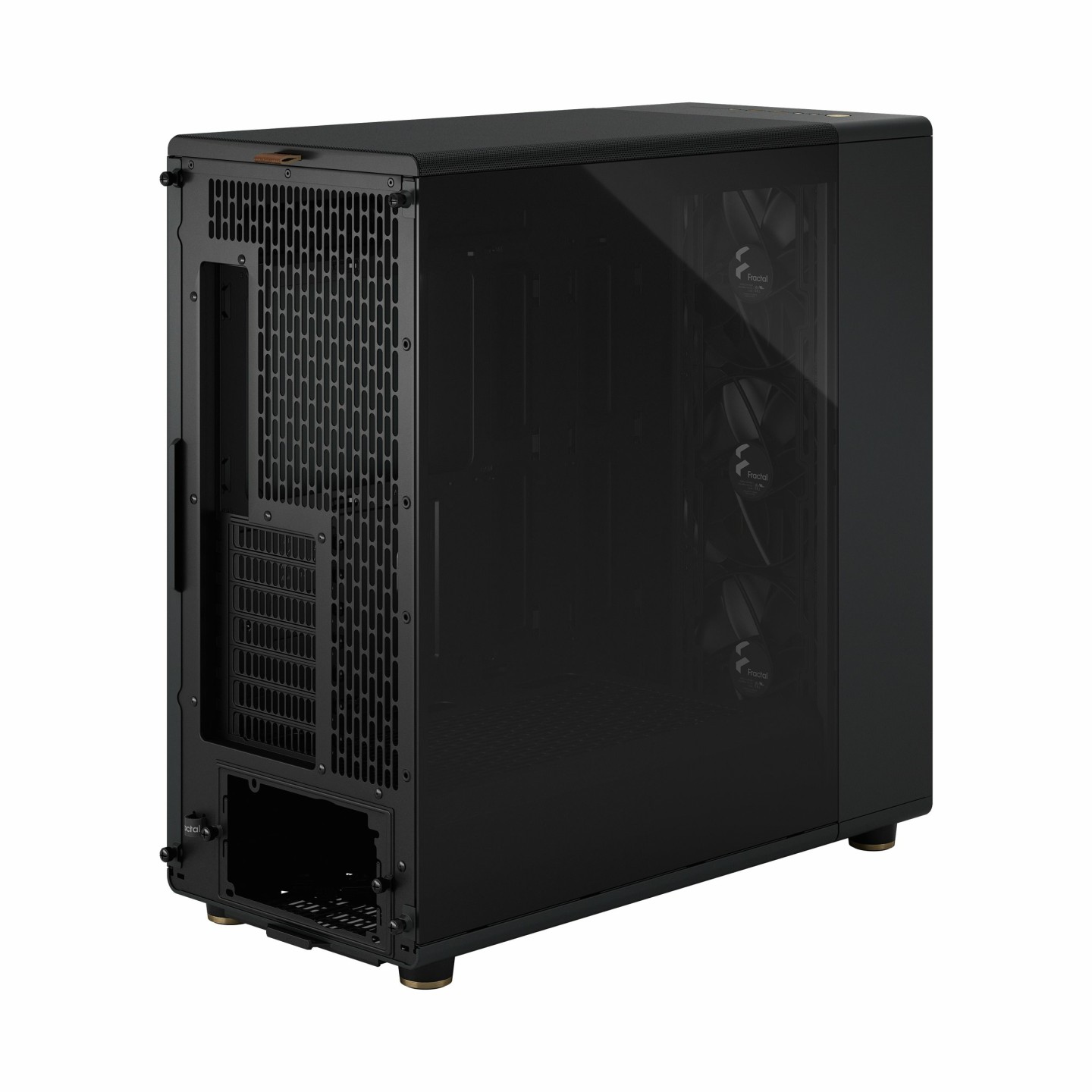 Fractal Design North XL Mid Tower PC Case - Charcoal Black, Tempered Glass & Wood, E-ATX/ATX Compatible