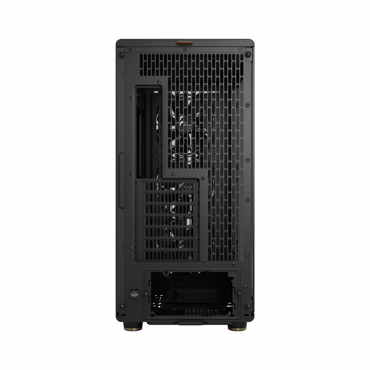 Fractal Design North XL Mid Tower PC Case - Charcoal Black, Tempered Glass & Wood, E-ATX/ATX Compatible