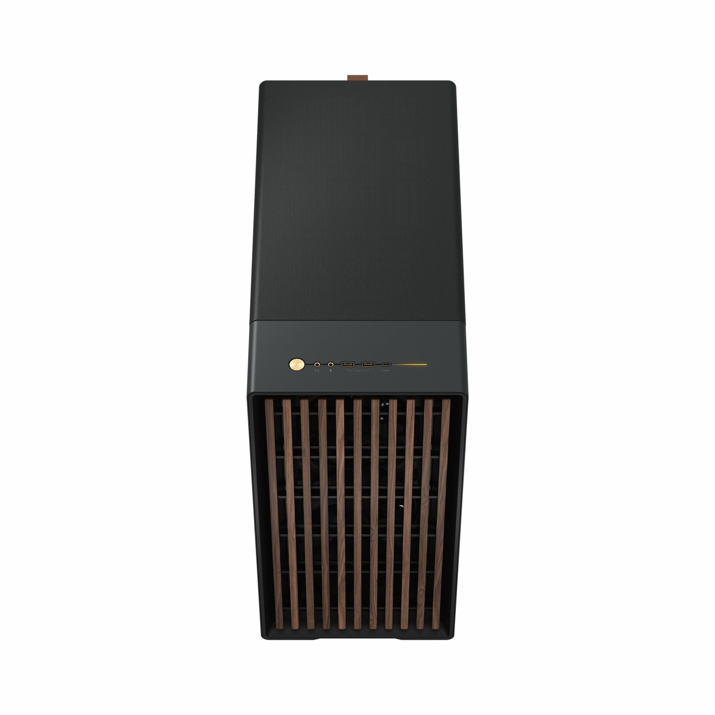 Fractal Design North XL Mid Tower PC Case - Charcoal Black, Tempered Glass & Wood, E-ATX/ATX Compatible