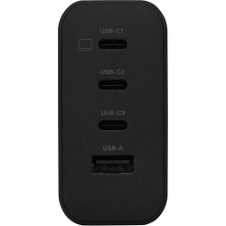 Buy ASUS ROG 140W GaN Charger - AC140-01 - 3x USB-C + 1x USB-A, EU & UK Plugs, B... in Cyprus, Nicosia, Limassol, Larnaka, Pafos