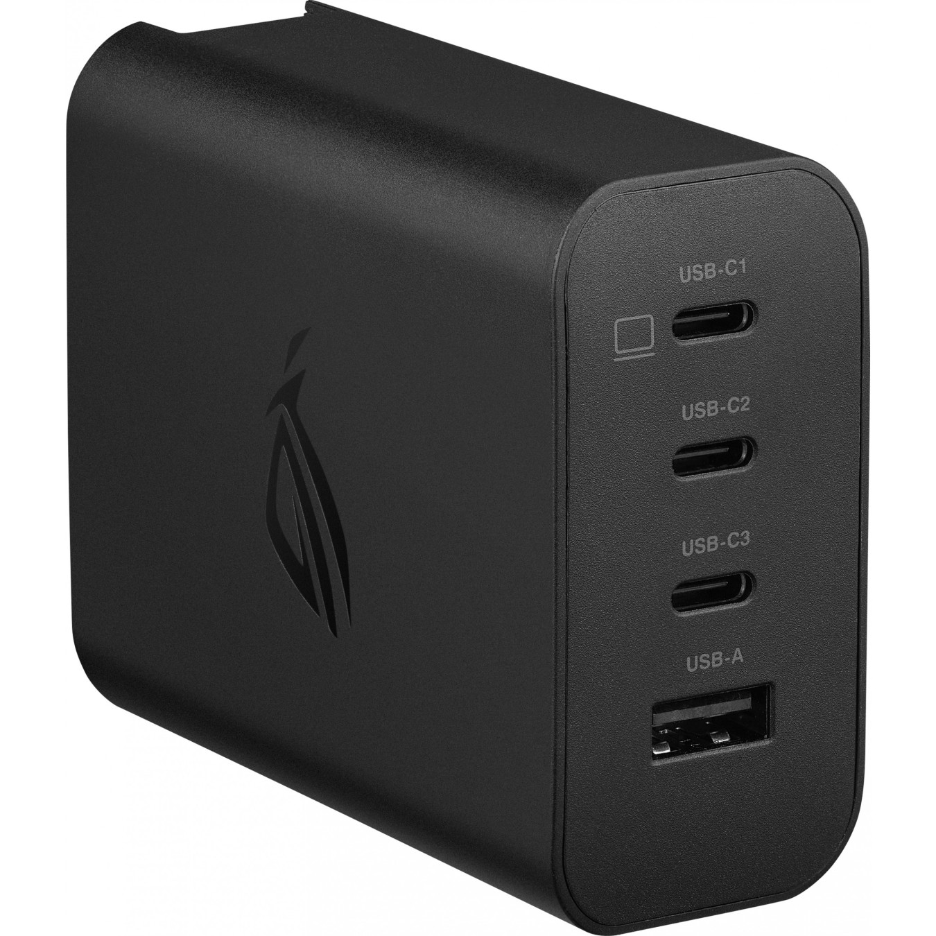 ASUS ROG 140W GaN Charger - AC140-01 - 3x USB-C + 1x USB-A, EU & UK Plugs, Black — Buy in Cyprus with Fast Delivery