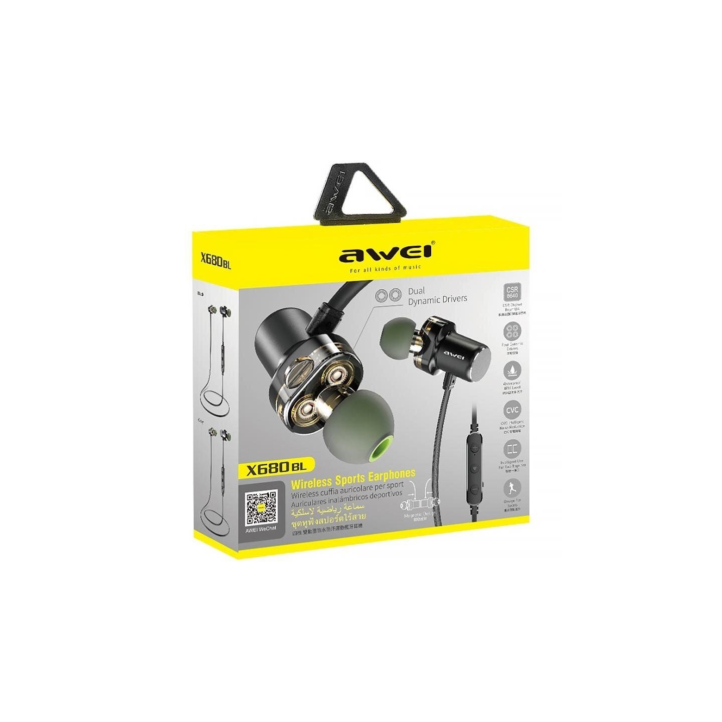 Bluetooth Headphone Awei X680BL -  Official distributor b2b Armenius Store