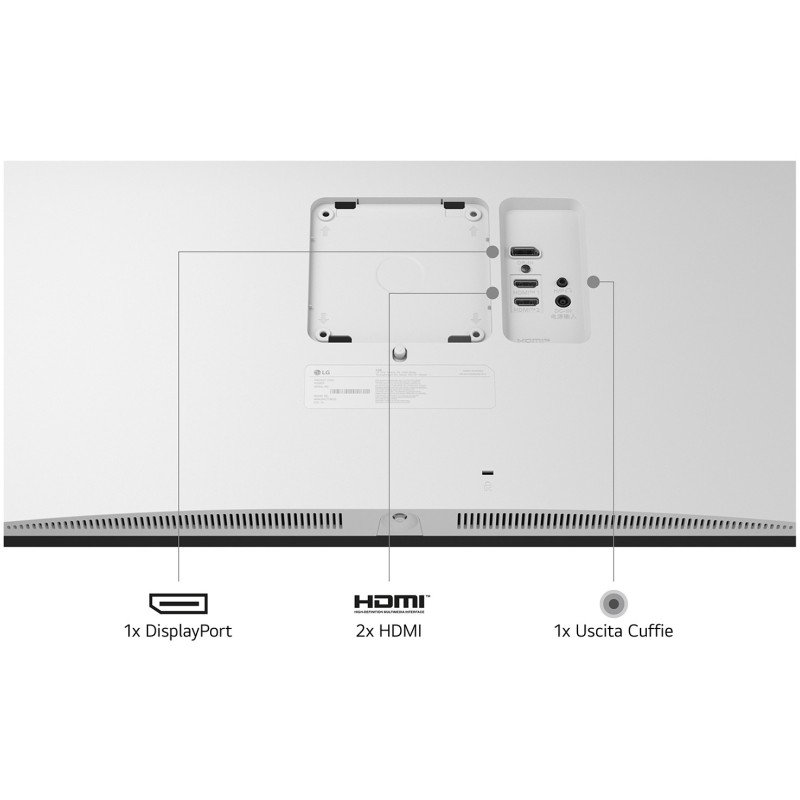 Buy LG 27US550-W - 27-inch 4K UHD IPS Monitor, HDR10, 60Hz, 5ms — White in Cyprus, Nicosia, Limassol, Larnaka, Pafos