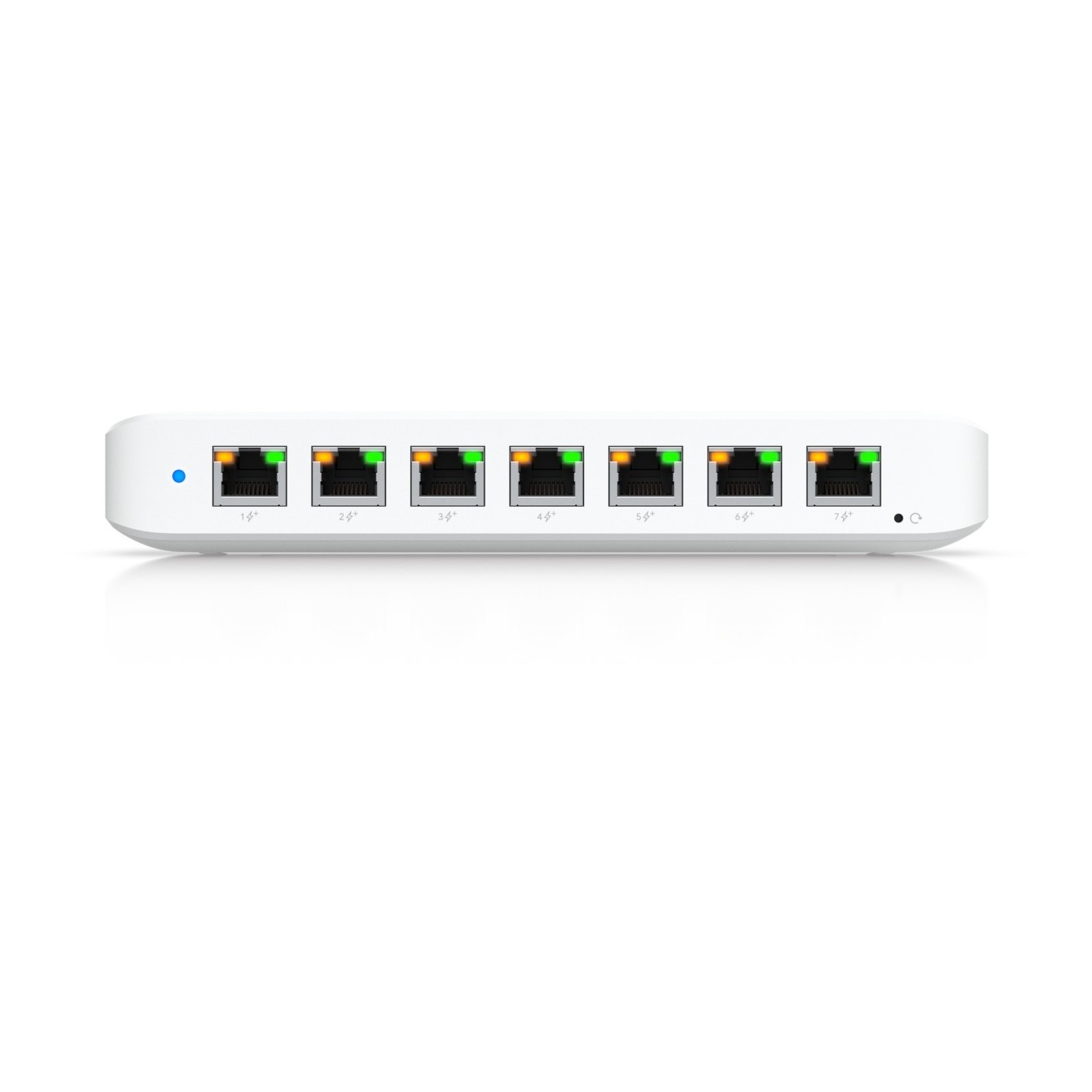 Ubiquiti UniFi USW-Ultra - 8-Port Gigabit L2 Managed Switch, 7x PoE (42W Budget) - White — Buy in Cyprus with Fast Delivery
