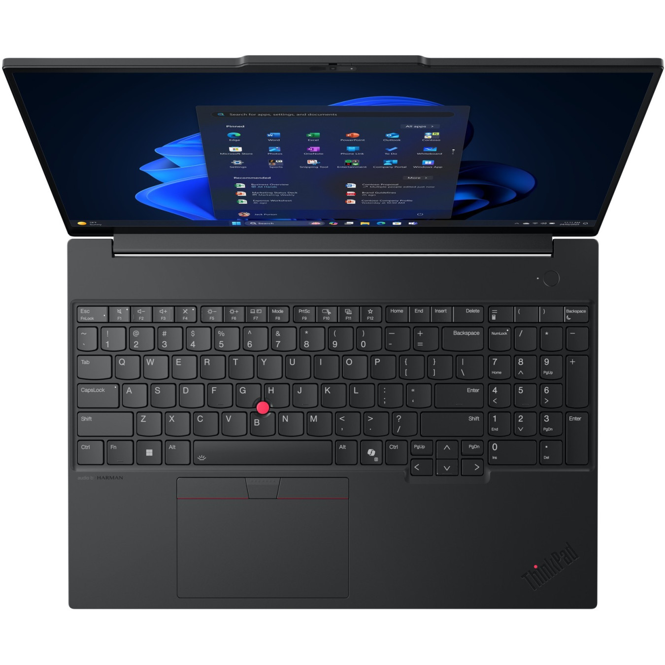Lenovo ThinkPad E16 Gen 3 - 255H - Black, 16" WQXGA, Intel Core Ultra 7, 32GB RAM, 1TB SSD, Windows 11 Pro