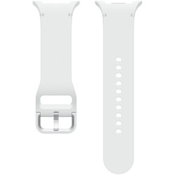 Buy Samsung Sport Band - White S/M Rubber Strap for Galaxy Watch8 & Watch8 Classic in Cyprus, Nicosia, Limassol, Larnaka, Pafos