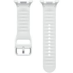 Buy Samsung Sport Band - White S/M Rubber Strap for Galaxy Watch8 & Watch8 Classic in Cyprus, Nicosia, Limassol, Larnaka, Pafos
