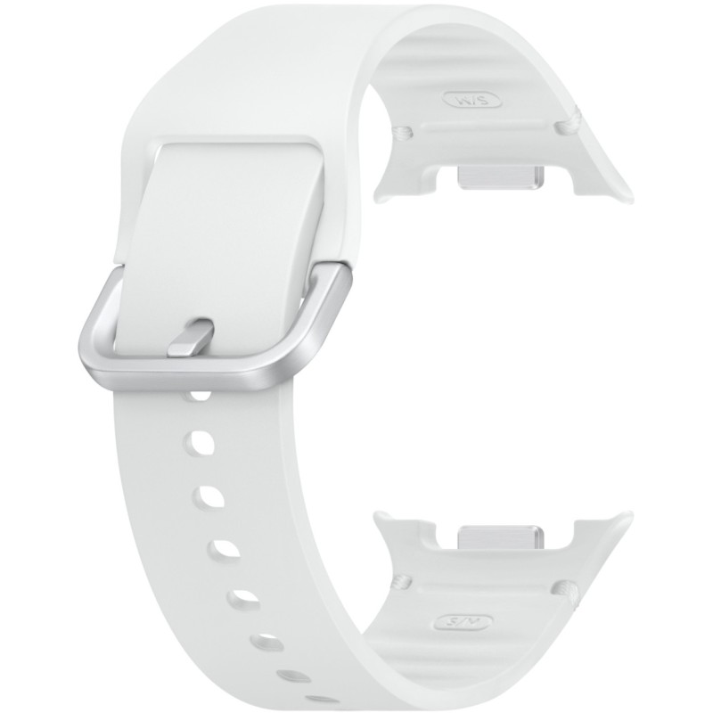 Buy Samsung Sport Band - White S/M Rubber Strap for Galaxy Watch8 & Watch8 Classic in Cyprus, Nicosia, Limassol, Larnaka, Pafos