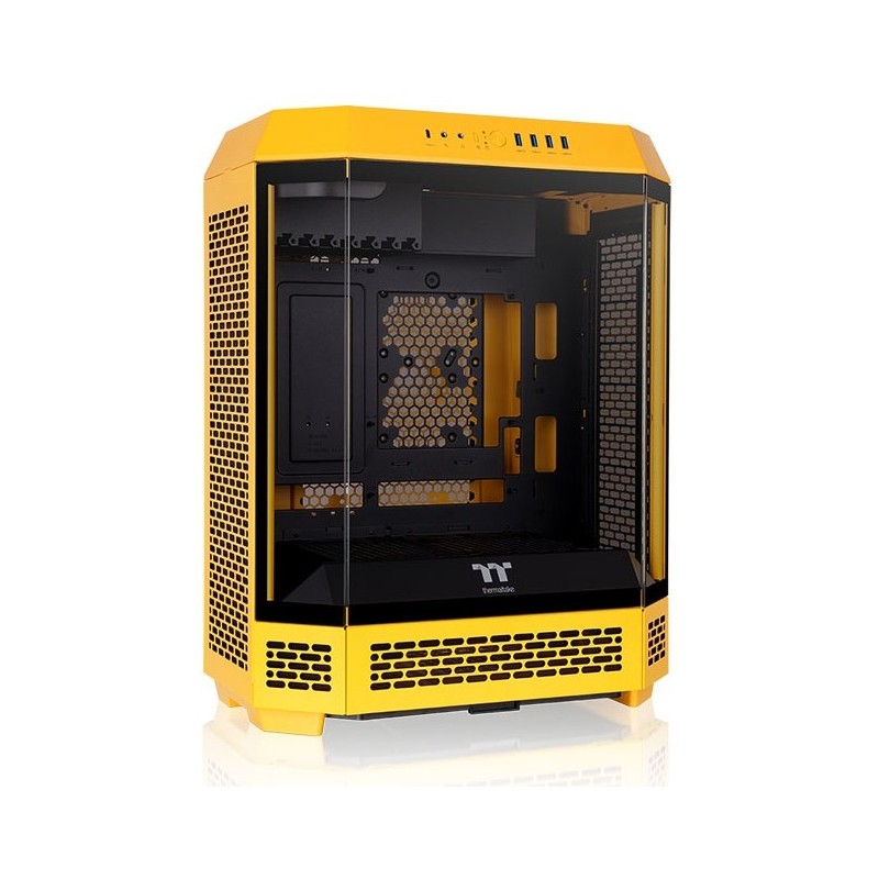 Buy Thermaltake The Tower 600 Bumblebee - Yellow Mid-Tower ATX/mATX/Mini-ITX - T... in Cyprus, Nicosia, Limassol, Larnaka, Pafos