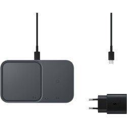 Buy Samsung Wireless Charger Duo - EP-P5400T - 15W 3-in-1 Wireless Charging Pad,... in Cyprus, Nicosia, Limassol, Larnaka, Pafos