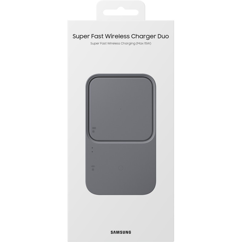 Buy Samsung Wireless Charger Duo - EP-P5400T - 15W 3-in-1 Wireless Charging Pad,... in Cyprus, Nicosia, Limassol, Larnaka, Pafos