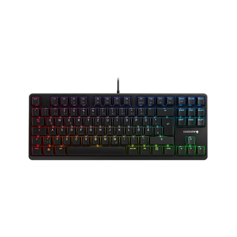 Buy Cherry G80-3000N RGB TKL - Mechanical TKL Keyboard - Cherry MX Silent Red, G... in Cyprus, Nicosia, Limassol, Larnaka, Pafos