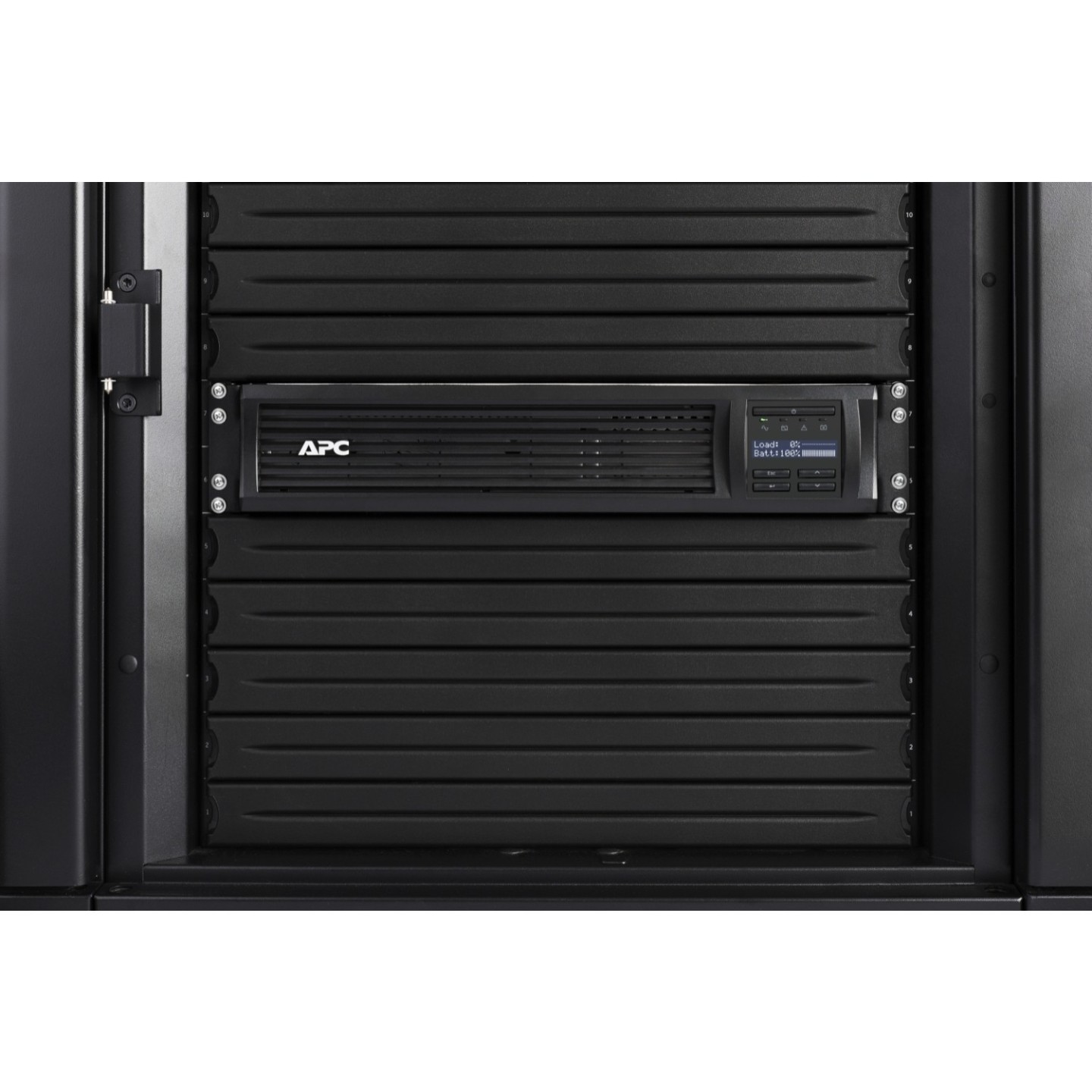 APC Smart-UPS - SMT750RMI2UC - 750VA/500W Line-Interactive Rack 2U, Pure Sine, Black, 4×C13, USB, SmartConnect