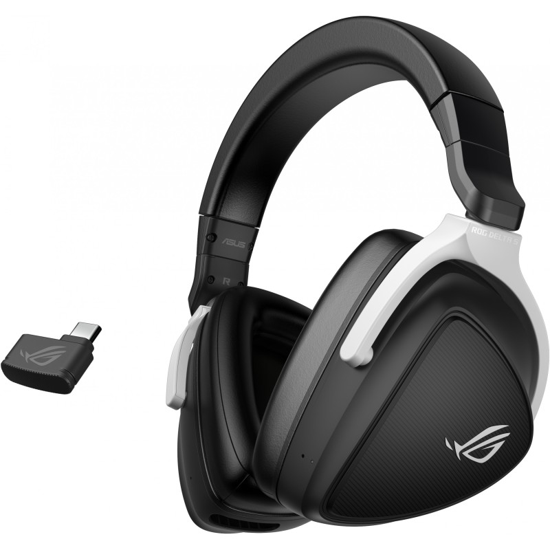 Buy ASUS ROG Delta S Wireless Headset - Black - Dual Wireless 2.4G+BT, Virtual 7... in Cyprus, Nicosia, Limassol, Larnaka, Pafos