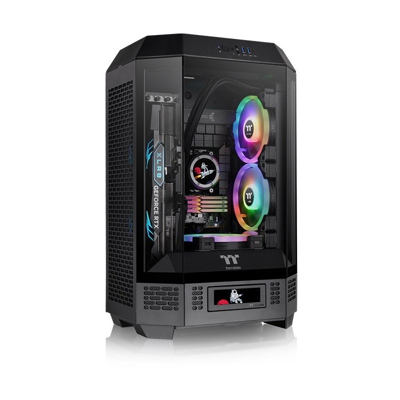 Buy Thermaltake The Tower 300 - Black Micro-ATX / Mini-ITX Tempered Glass Case w... in Cyprus, Nicosia, Limassol, Larnaka, Pafos
