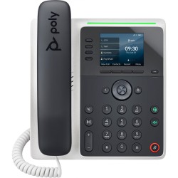 Buy Poly Edge E220 IP Desk Phone - E220 - Black, 4-Line, Gigabit Ethernet, PoE, ... in Cyprus, Nicosia, Limassol, Larnaka, Pafos