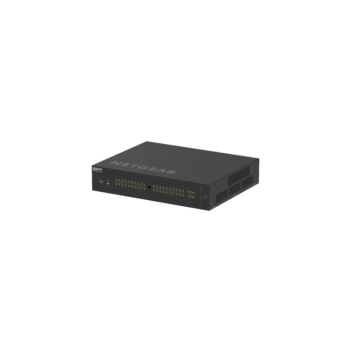 NETGEAR AV LINE - M4250-40G8XF-POE++ - 40x Gigabit PoE++ Ports, 8x SFP+, L2/L3 Managed, 2U Rackmount, Black
