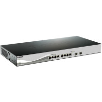 D-Link DXS-1210-10TS - 10-Port Smart Managed 10GbE Switch - 8x10G RJ45 + 2xSFP+, L2/L3, 1U Rackmount (Black/Silver)