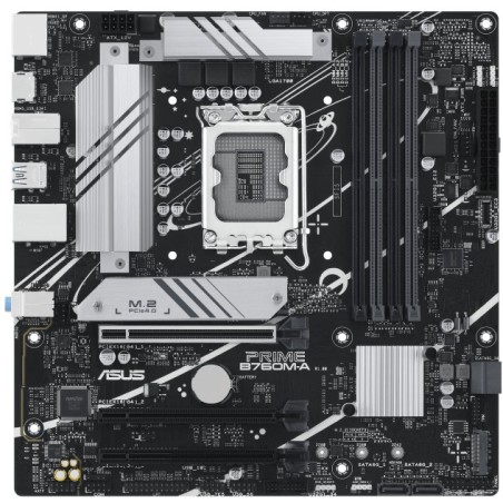 ASUS PRIME B760M-A-CSM LGA1700 mATX DDR5 128GB 2xM.2 PCIe4.0 2.5Gb (Boxed) — Buy in Cyprus with Fast Delivery