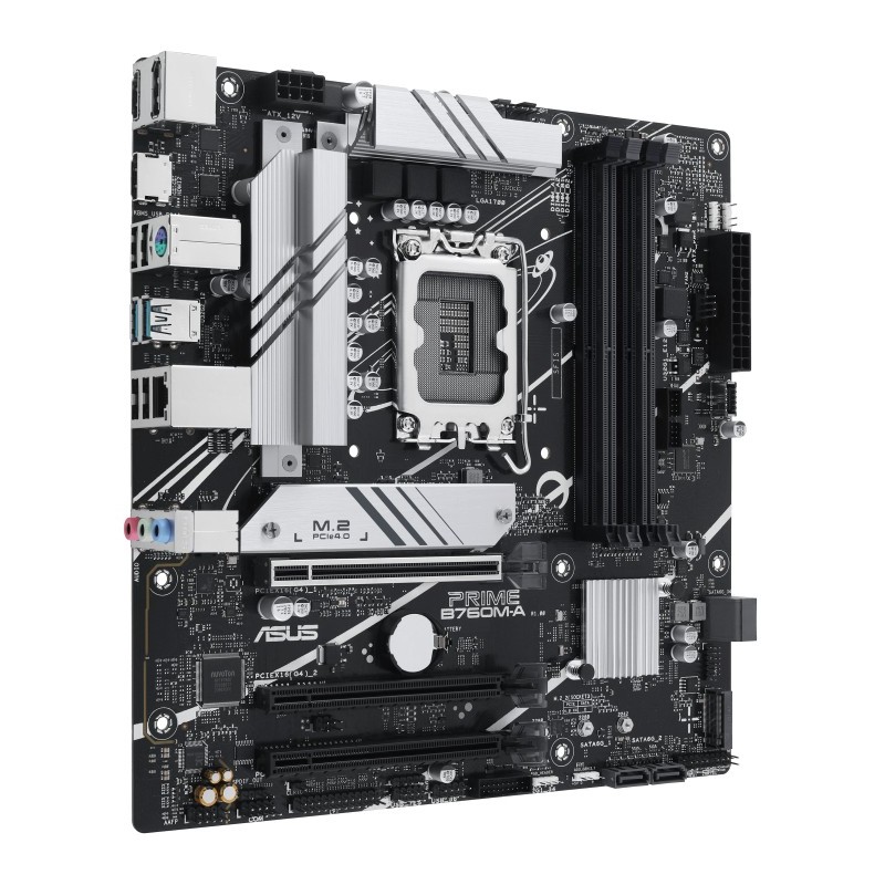 Buy ASUS PRIME B760M-A-CSM - Micro-ATX LGA1700 - DDR5 4x DIMM, 128GB Max, 2x M.2... in Cyprus, Nicosia, Limassol, Larnaka, Pafos