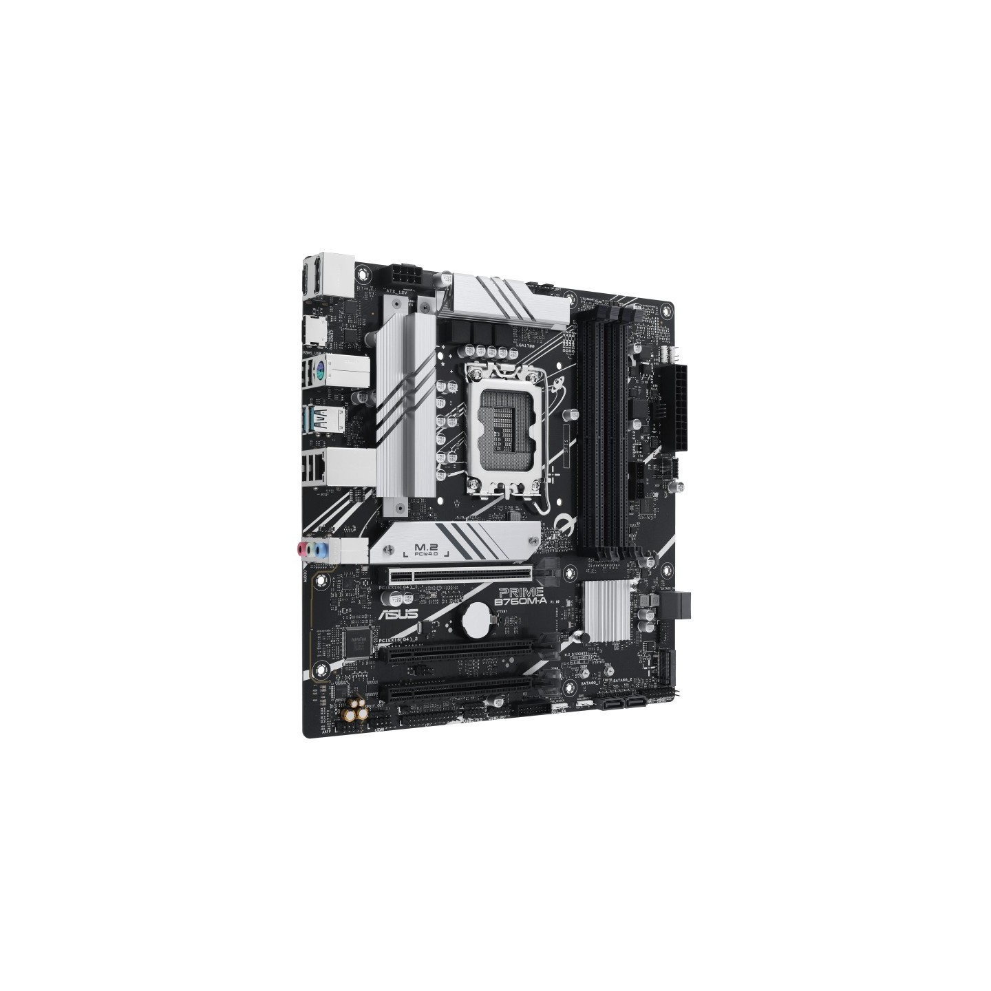 ASUS PRIME B760M-A-CSM LGA1700 mATX DDR5 128GB 2xM.2 PCIe4.0 2.5Gb (Boxed) — Buy in Cyprus with Fast Delivery