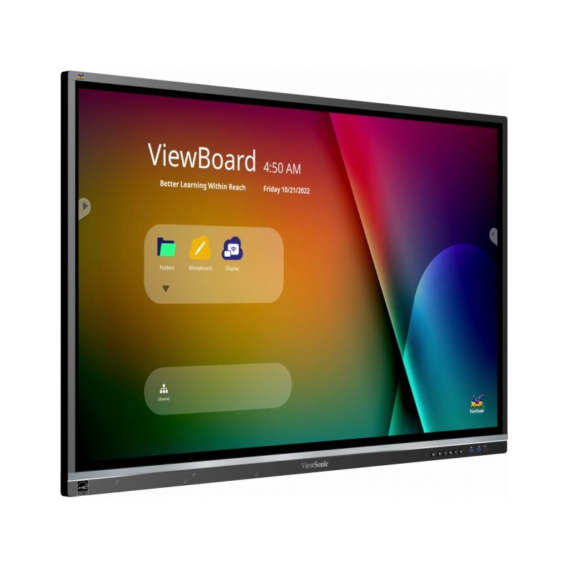 Buy ViewSonic IFP5550-5 - 55-inch 4K Interactive LCD, Android 11, 3GB RAM/32GB, ... in Cyprus, Nicosia, Limassol, Larnaka, Pafos