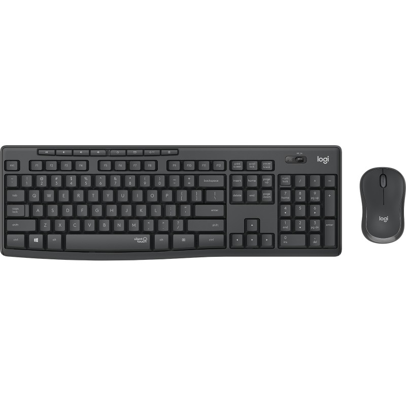 Buy Logitech MK295 Silent Wireless Keyboard & Mouse Combo - Graphite, Spanish QW... in Cyprus, Nicosia, Limassol, Larnaka, Pafos