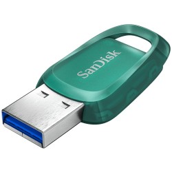 Buy SanDisk Ultra Eco USB 3.2 Flash Drive - 256GB - Green, USB-A (3.2 Gen 1), 10... in Cyprus, Nicosia, Limassol, Larnaka, Pafos