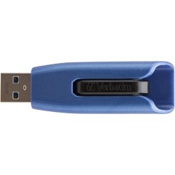 Buy Verbatim V3 MAX USB 3.2 Gen1 Flash Drive - 128GB - Black/Blue, 175 MB/s Read... in Cyprus, Nicosia, Limassol, Larnaka, Pafos