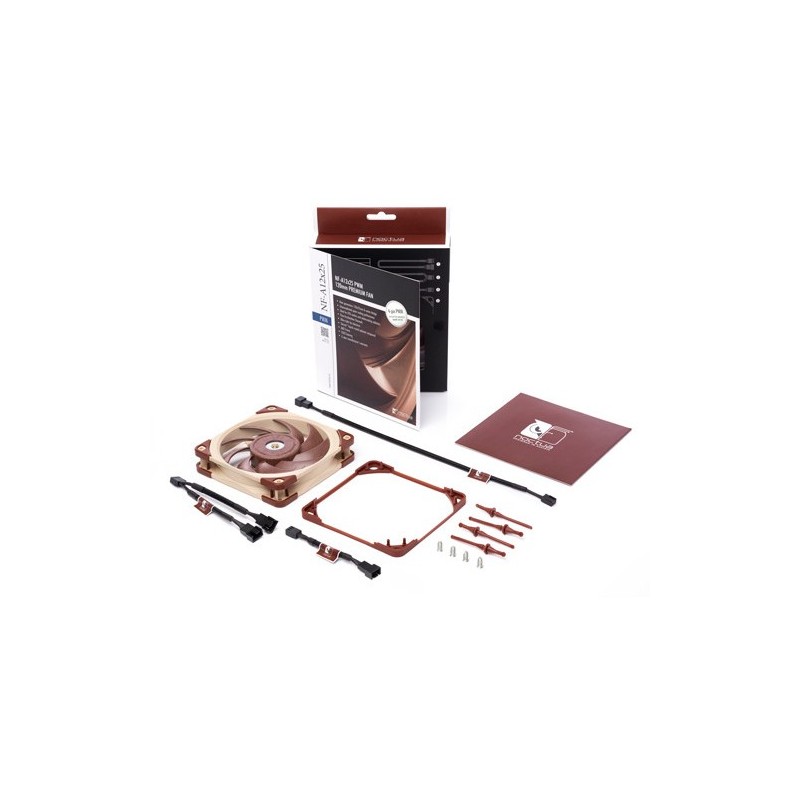 Buy Noctua NF-A12x25 PWM - 120mm High-Performance PWM Fan - Brown, 2000 RPM, 12V... in Cyprus, Nicosia, Limassol, Larnaka, Pafos