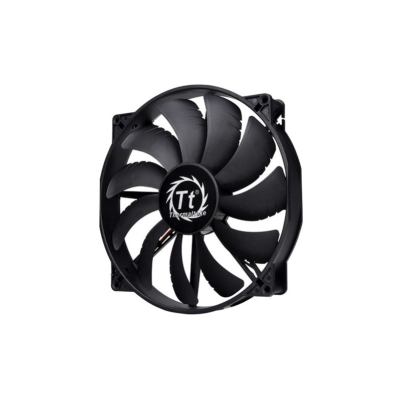 Buy Thermaltake Pure 20 - 200mm Case Fan, 800 RPM, 3-pin, Black, Low-Noise (28 d... in Cyprus, Nicosia, Limassol, Larnaka, Pafos