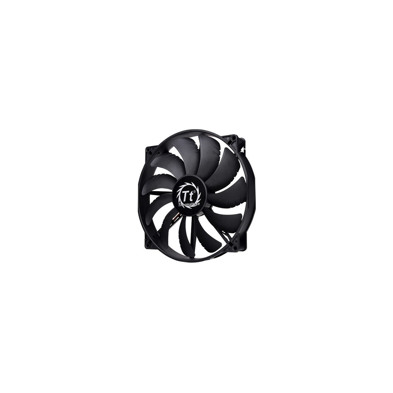 Thermaltake Pure 20 - 200mm Case Fan, 800 RPM, 3-pin, Black, Low-Noise (28 dB), 129.6 CFM — Buy in Cyprus with Fast Delivery