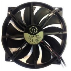 Buy Thermaltake Pure 20 - 200mm Case Fan, 800 RPM, 3-pin, Black, Low-Noise (28 d... in Cyprus, Nicosia, Limassol, Larnaka, Pafos