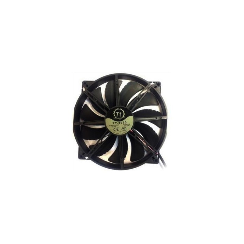 Buy Thermaltake Pure 20 - 200mm Case Fan, 800 RPM, 3-pin, Black, Low-Noise (28 d... in Cyprus, Nicosia, Limassol, Larnaka, Pafos