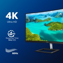 Buy Philips 328E1CA 31.5" 4K UHD Curved VA Monitor (1500R) - 3840x2160, 60Hz, 4m... in Cyprus, Nicosia, Limassol, Larnaka, Pafos