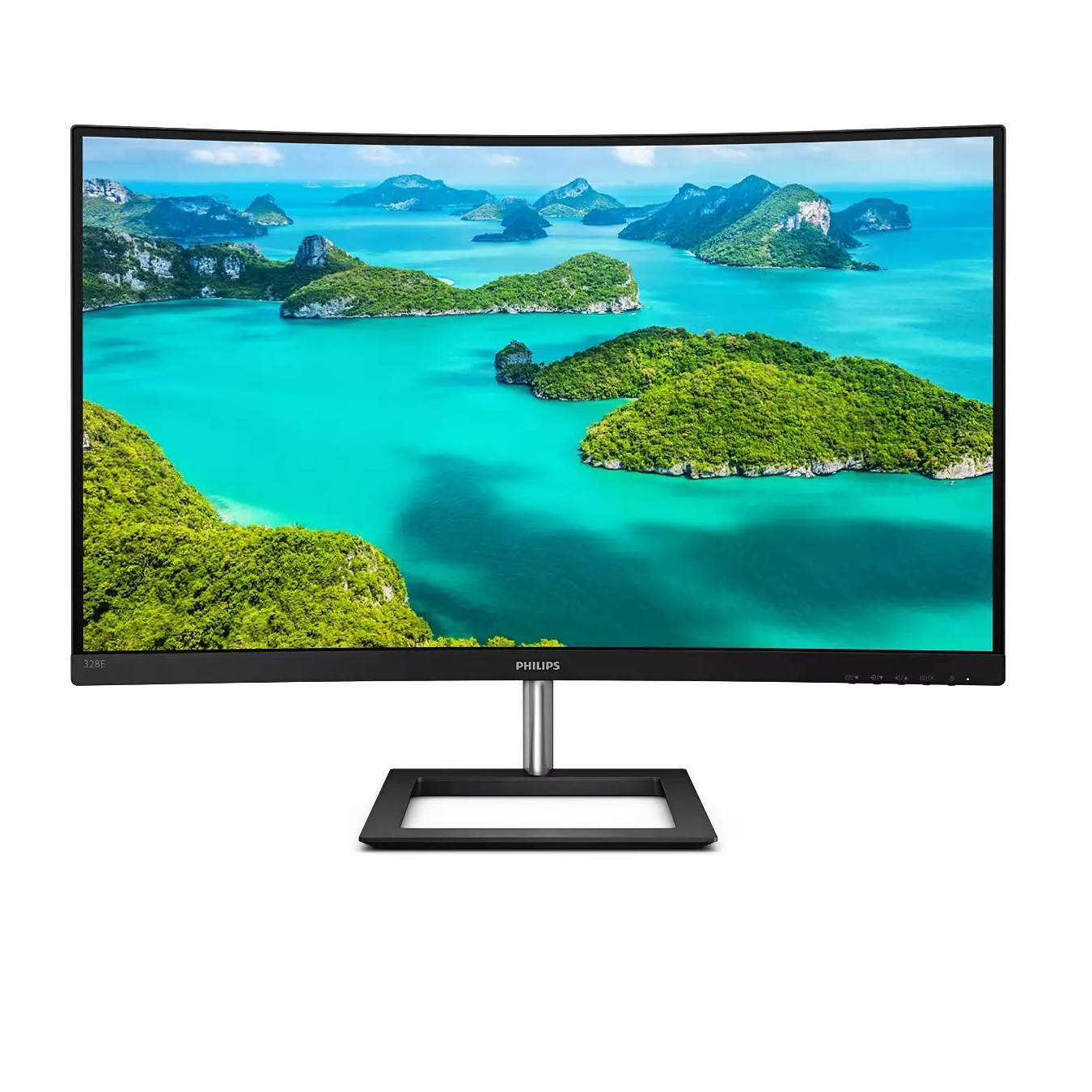 Philips 328E1CA 31.5" 4K UHD Curved VA Monitor (1500R) - 3840x2160, 60Hz, 4ms, 2x HDMI 2.0 + DP1.2, Black