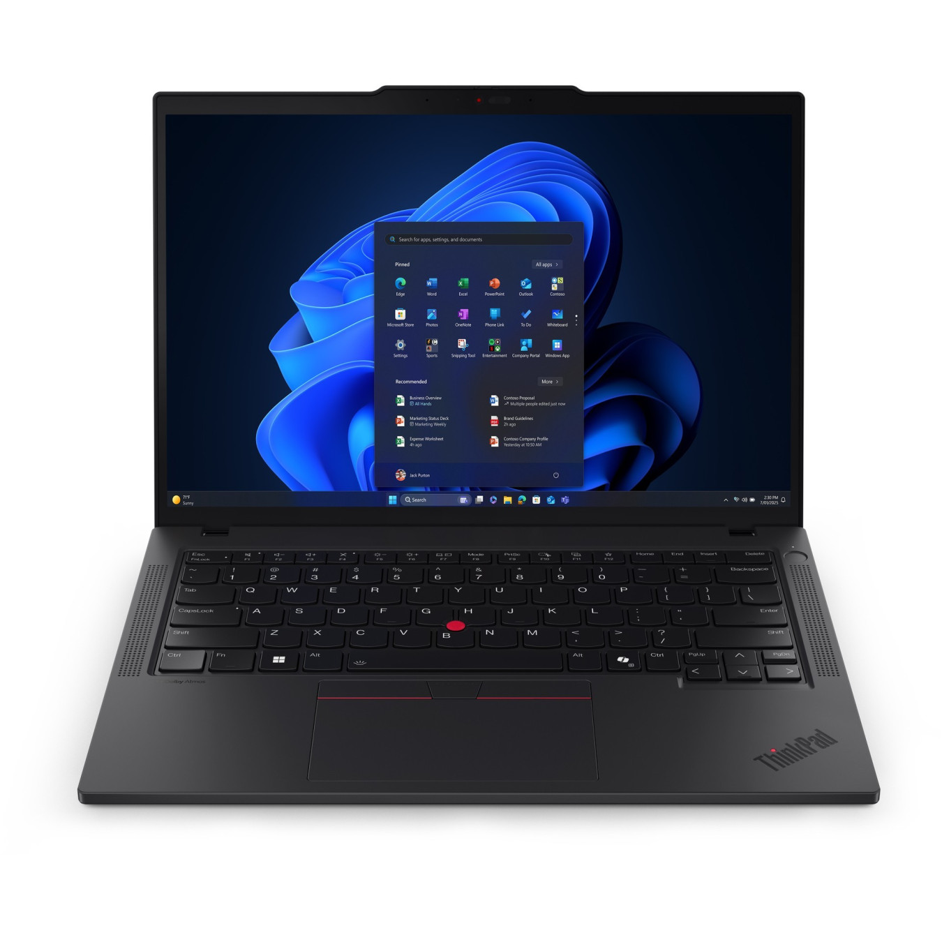 Lenovo ThinkPad T14 Gen 6 - 225U - Black, Intel Core Ultra 5, 16GB DDR5, 512GB SSD, 14" WUXGA