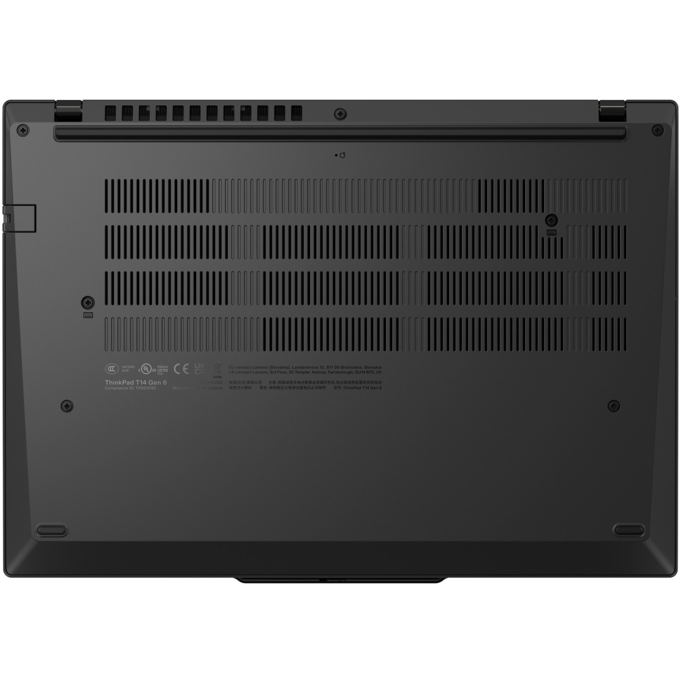 Lenovo ThinkPad T14 Gen 6 - 225U - Black, Intel Core Ultra 5, 16GB DDR5, 512GB SSD, 14" WUXGA