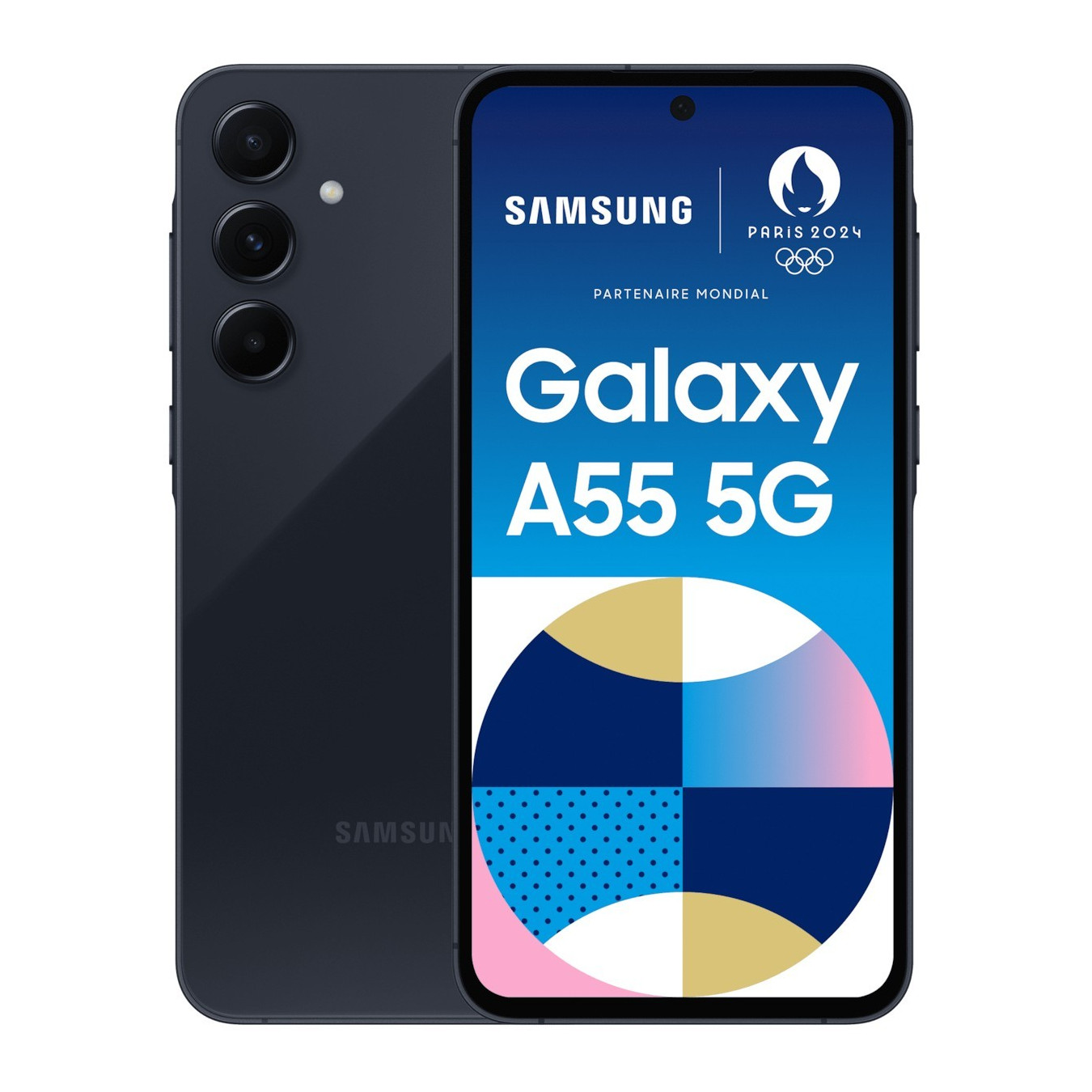 Samsung Galaxy A55 - Awesome Navy - 128GB, 8GB RAM, Exynos up to 2.75GHz, 6.6" Super AMOLED, 5G