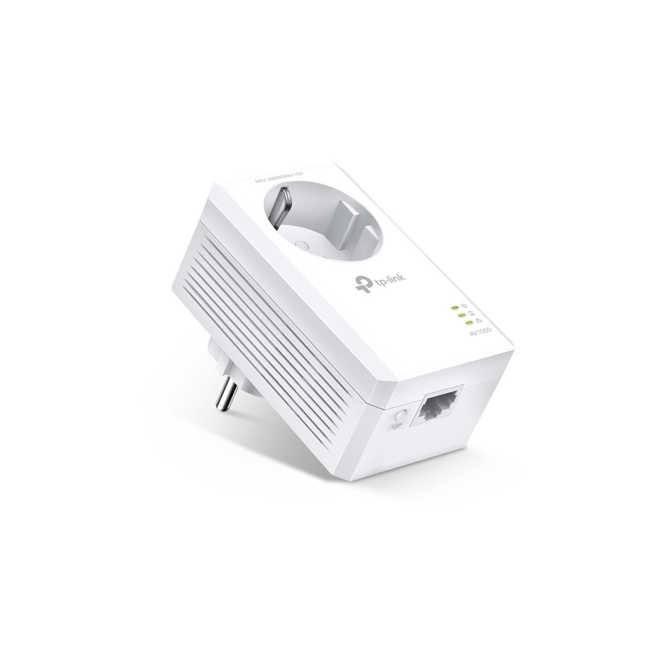 TP-Link Powerline Adapter - TL-PA7017P - AV1000, 1x Gigabit LAN, White, HomePlug AV2 — Buy in Cyprus with Fast Delivery