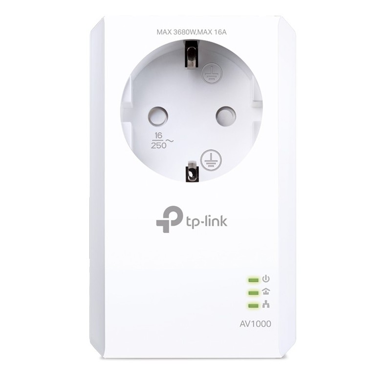 Buy TP-Link Powerline Adapter - TL-PA7017P - AV1000, 1x Gigabit LAN, White, Home... in Cyprus, Nicosia, Limassol, Larnaka, Pafos