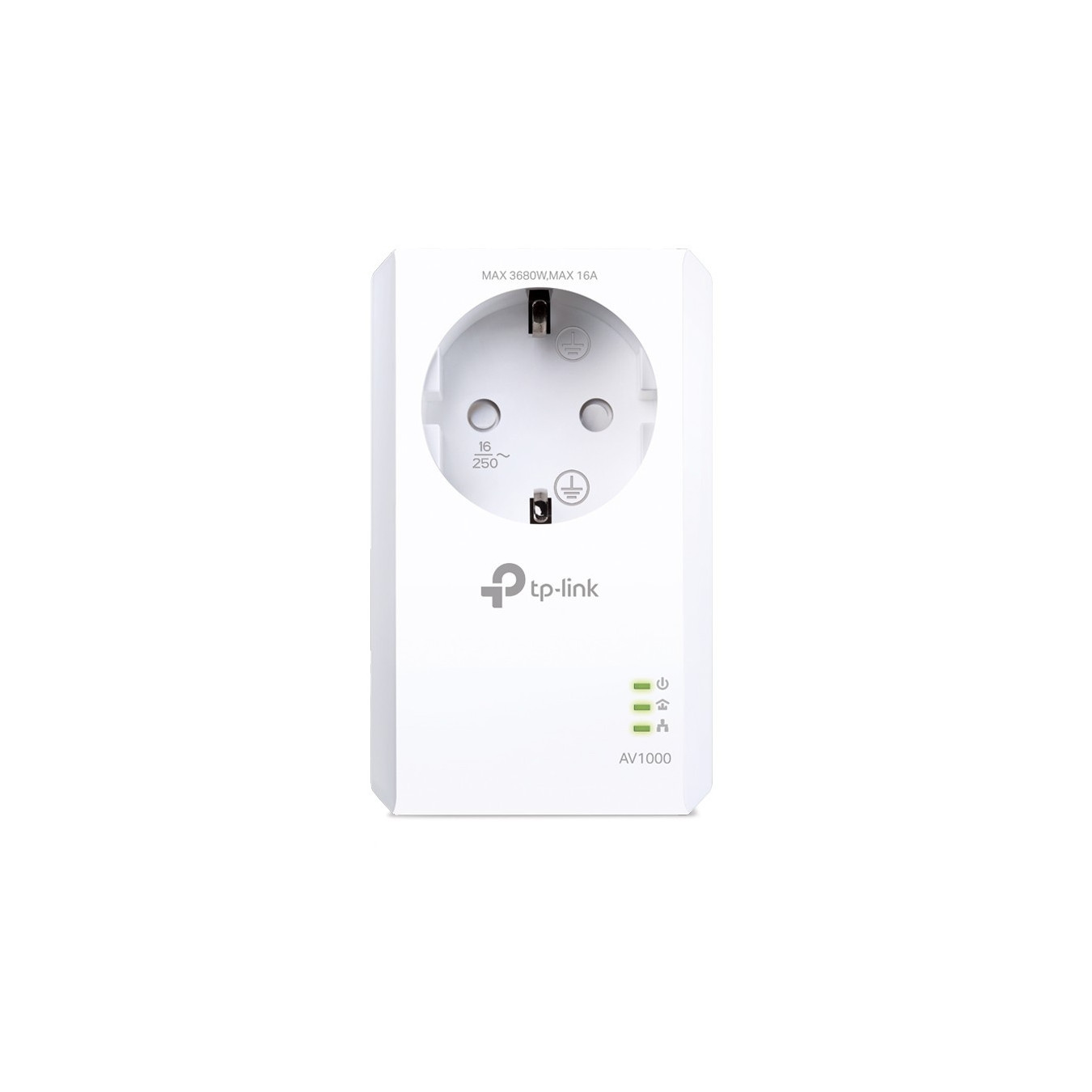 TP-Link Powerline Adapter - TL-PA7017P - AV1000, 1x Gigabit LAN, White, HomePlug AV2 — Buy in Cyprus with Fast Delivery