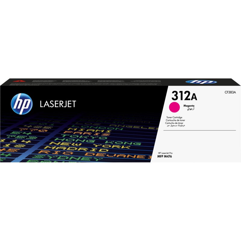 Buy HP 312A Toner Cartridge - CF383A - Magenta, Standard Yield (2,700 pages) 1-pack in Cyprus, Nicosia, Limassol, Larnaka, Pafos