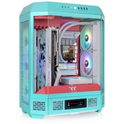 Buy Thermaltake The Tower 600 - Mint Strawberry Mid-Tower ATX Case, Tempered Gla... in Cyprus, Nicosia, Limassol, Larnaka, Pafos